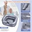 Inflatable Hair Washing Basin/Portable Shampoo Bowls | https://www.bestnamebadges.com
