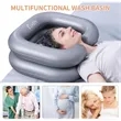 Inflatable Hair Washing Basin/Portable Shampoo Bowls | https://www.bestnamebadges.com
