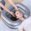 Inflatable Hair Washing Basin/Portable Shampoo Bowls | https://www.bestnamebadges.com