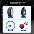 Tire Inflator Portable Air Compressor-4,000mAh | https://www.bestnamebadges.com