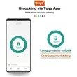Smart Combination Lock Via App | https://www.bestnamebadges.com