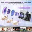 4K Digital Camera for Photography | https://www.bestnamebadges.com