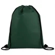 Non-Woven Drawstring Cinch Backpack (Ocean) | https://www.bestnamebadges.com