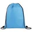 Non-Woven Drawstring Cinch Backpack (Ocean) | https://www.bestnamebadges.com
