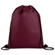 Non-Woven Drawstring Cinch Backpack (Ocean) | https://www.bestnamebadges.com