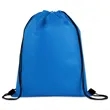 Non-Woven Drawstring Cinch Backpack (Ocean) | https://www.bestnamebadges.com