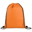 Non-Woven Drawstring Cinch Backpack (Ocean) | https://www.bestnamebadges.com