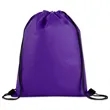 Non-Woven Drawstring Cinch Backpack (Ocean) | https://www.bestnamebadges.com