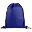 Non-Woven Drawstring Cinch Backpack (Ocean) | https://www.bestnamebadges.com