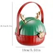 Christmas Candy Storage Bucket Gift Box Holiday Decoration | https://www.bestnamebadges.com