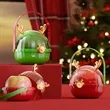 Christmas Candy Storage Bucket Gift Box Holiday Decoration | https://www.bestnamebadges.com