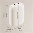 2 In 1 Magnetic USB Hand Warmer And Portable Power Bank | https://www.bestnamebadges.com