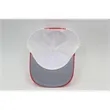 Atlethic laser cut trucker rope cap | https://www.bestnamebadges.com