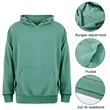 Men's Classic Pullover Hooded Sweatshirt With Custom Logo | https://www.bestnamebadges.com