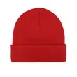 Warm Cuffed Knit Beanie Hat | https://www.bestnamebadges.com