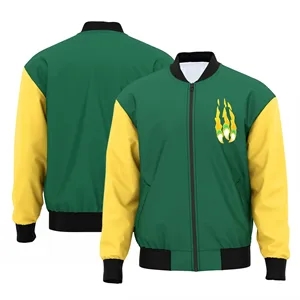 Custom Printed Full Zip Bomber Jacket