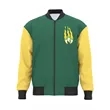Custom Printed Full Zip Bomber Jacket | https://www.bestnamebadges.com