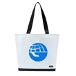 Rareform Blake Recycled PVC Unique Tote Bag | https://www.bestnamebadges.com