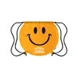 Smiley Face Drawstring Bag | https://www.bestnamebadges.com