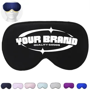 Double Sided Silk Sleep Mask With Elastic Strap Headband