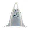 Renew II 9 oz. Recycled Cotton Drawstring Bag | https://www.bestnamebadges.com