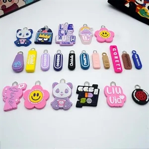 Custom PVC charm for Zipper Pulls
