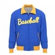 Custom Sublimated Full-Zip Varsity Jacket | https://www.bestnamebadges.com