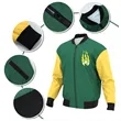 Custom Sublimated Full-Zip Bomber Jacket | https://www.bestnamebadges.com