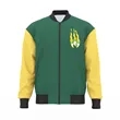 Custom Sublimated Full-Zip Bomber Jacket | https://www.bestnamebadges.com