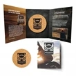 Tek Booklet 2 with Cork Coaster | https://www.bestnamebadges.com