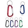 8mm Carabiner With Split Ring | https://www.bestnamebadges.com