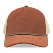Corduroy 5 Panels Trucker Cap w/Rope | https://www.bestnamebadges.com
