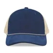 Corduroy 5 Panels Trucker Cap w/Rope | https://www.bestnamebadges.com