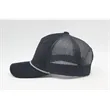 Corduroy 5 Panels Trucker Cap w/Rope | https://www.bestnamebadges.com