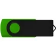 Custom Color Swivel USB Flash Drives | https://www.bestnamebadges.com