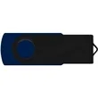 Custom Color Swivel USB Flash Drives | https://www.bestnamebadges.com