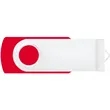 Custom Color Swivel USB Flash Drives | https://www.bestnamebadges.com