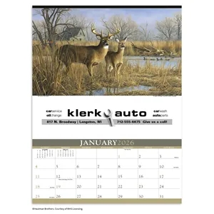 Triumph® Calendars Wildlife Art by the Hautman Brothers C... | https://www.bestnamebadges.com
