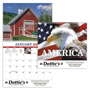 Products America Appointment Calendar - Spiral | https://www.bestnamebadges.com