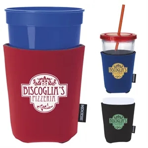 Koozie® Life's a Party Cup Cooler | https://www.bestnamebadges.com