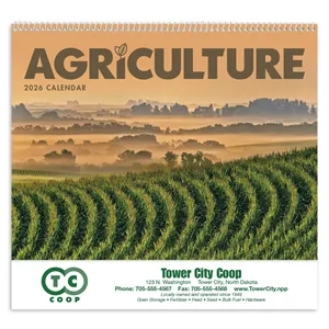Good Value™ Agriculture - Spiral Calendar | https://www.bestnamebadges.com
