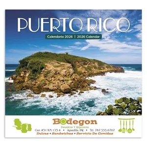 Good Value™ Puerto Rico - Stapled Calendar | https://www.bestnamebadges.com