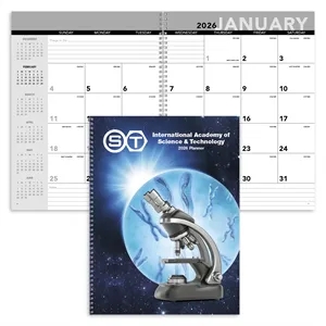 Triumph® Calendars Standard Year Desk Planner with Custom... | https://www.bestnamebadges.com