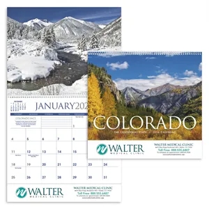 Triumph® Calendars Colorado Calendar | https://www.bestnamebadges.com