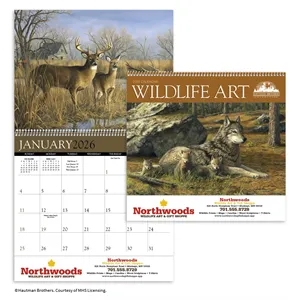 Triumph® Calendars Wildlife Art by the Hautman Brothers C... | https://www.bestnamebadges.com