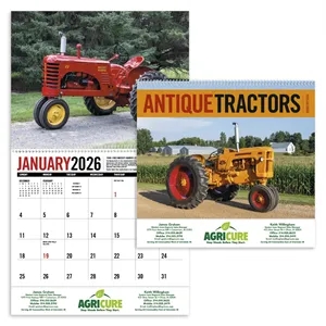 Triumph® Calendars Antique Tractors Calendar | https://www.bestnamebadges.com