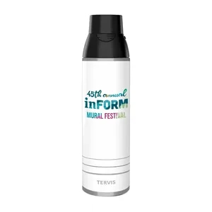 Tervis® Stainless Steel Venture™ Bottle - 26 oz. | https://www.bestnamebadges.com