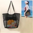 Mesh Beach Shoulder Handbag | https://www.bestnamebadges.com