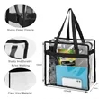 Stadium Approved Clear Zipper Tote Bag (Ocean) | https://www.bestnamebadges.com