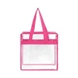 Stadium Approved Clear Zipper Tote Bag (Ocean) | https://www.bestnamebadges.com